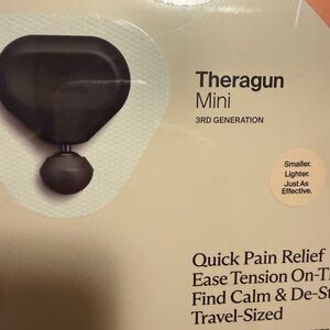 Therabody Theragun Mini Travel Massager 3rd Generation Black Sealed New